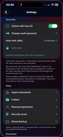 AlphaVAULT Screenshot 6 of 10