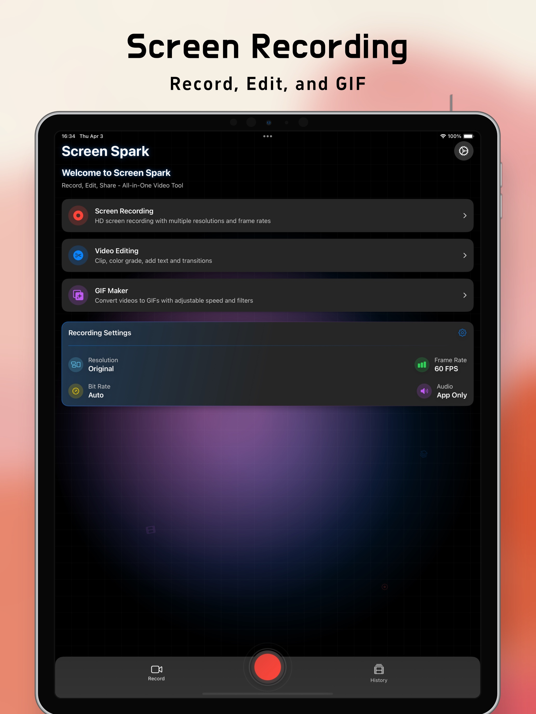 ScreenSpark - Screen Recording screenshot 5