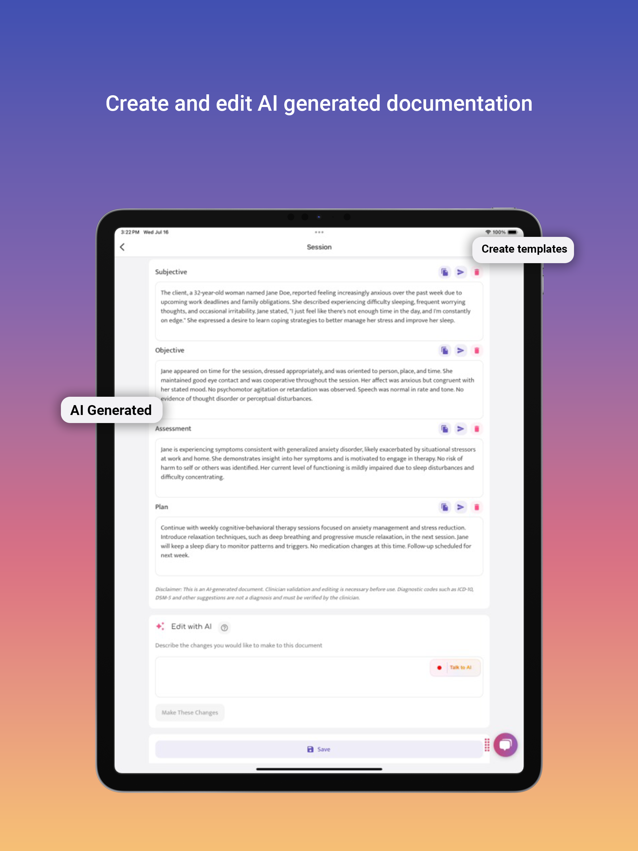 Clinical Notes AI