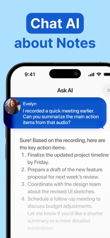 AI Notes - Voice Note Taker Screenshot 5 of 6
