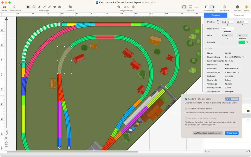 Screenshot von RailModeller Pro auf dem iPhone 3