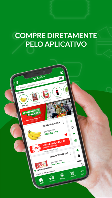 Vila Rica Supermercados Screenshot