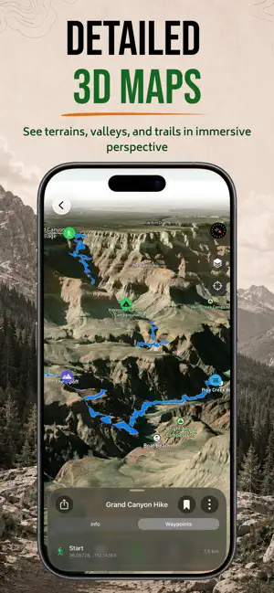 Obriy: Hiking Route Planner screenshot 3
