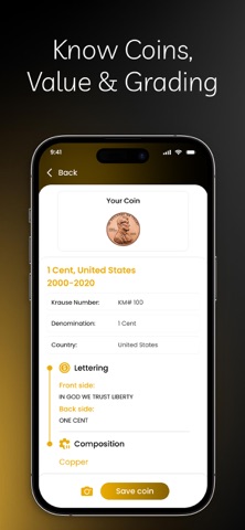Coin Identifier : Scan Coin Id iPhone screenshot