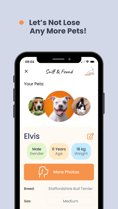 Sniff & Found: Find Lost Pets Screenshot