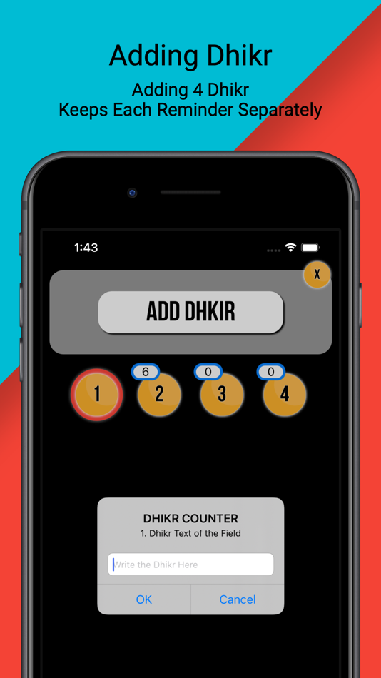 #3. Dhikr Counter - Tasbeeh (iOS) 来自: Fatma Zehra ASLANTAS