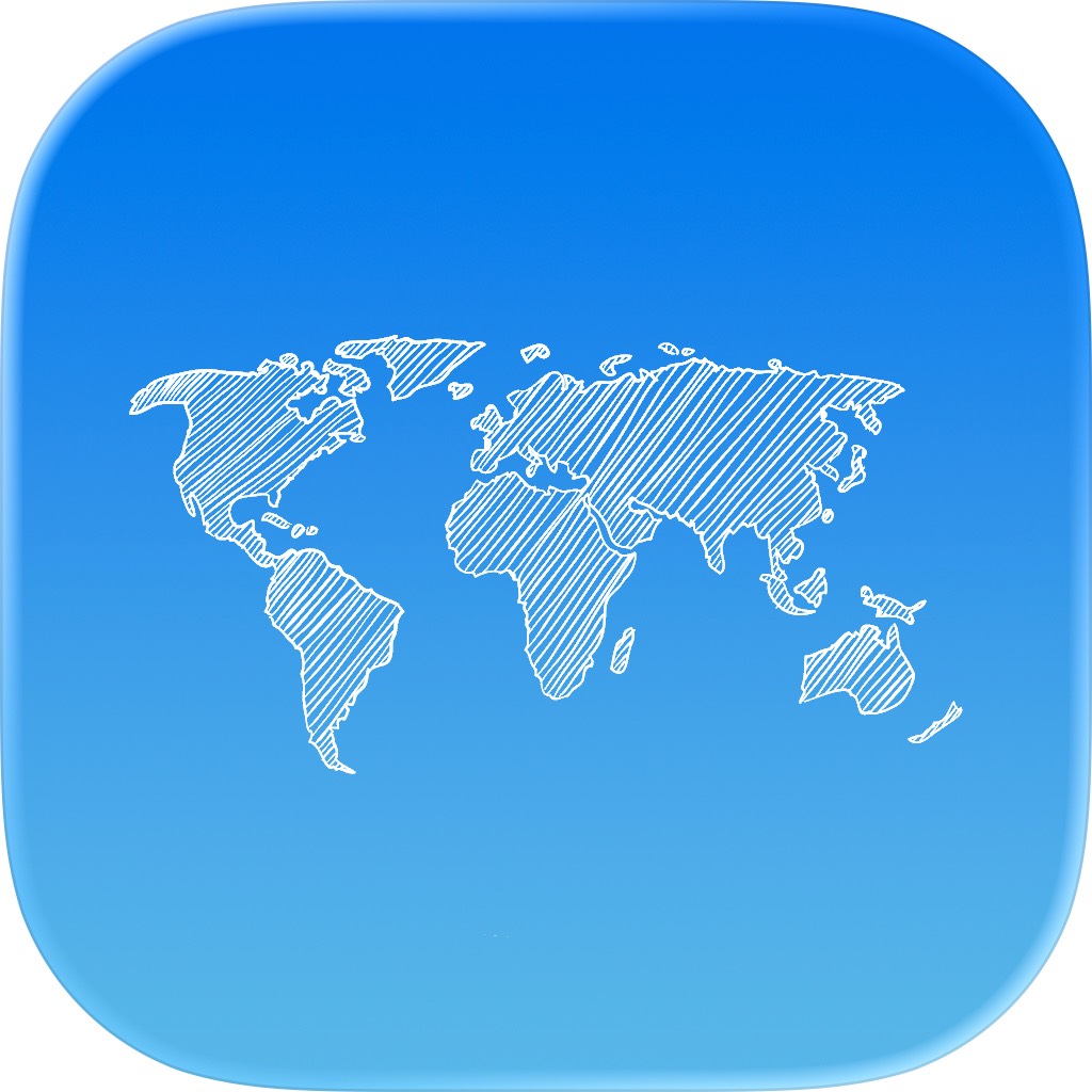 Apple App Store cover for Map-Quiz