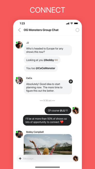 Little Monsters iPhone screenshot 4 - Social Networking app