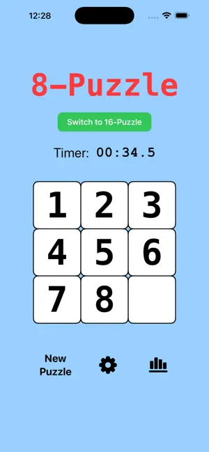 8-16 Puzzle screenshot 1