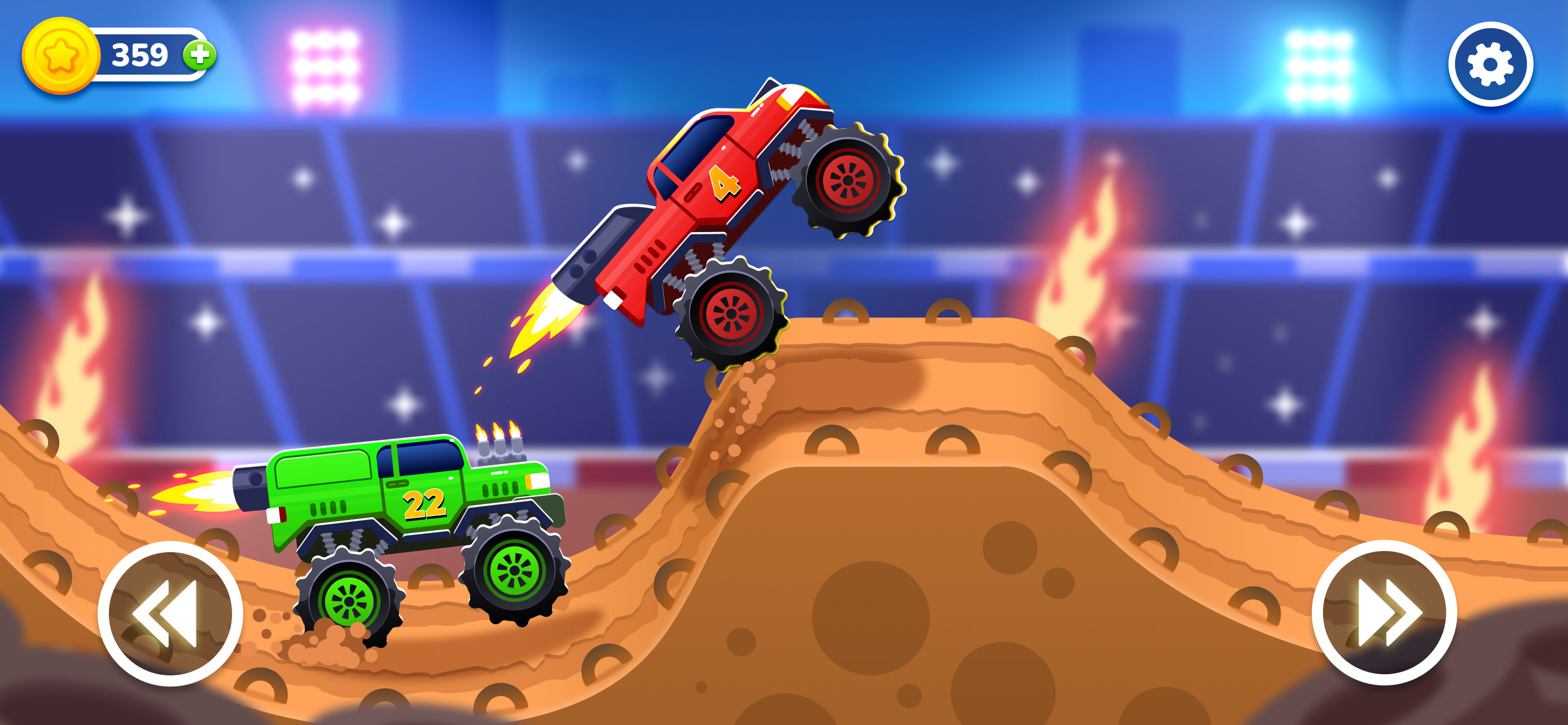 Monster Truck Game for Kids 2+