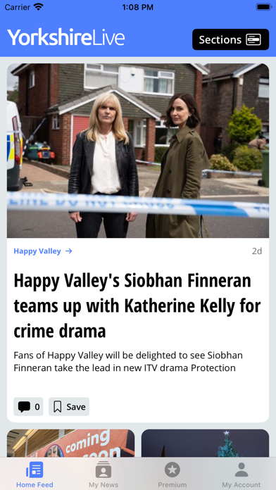 Screenshot #1 pour Yorkshire Live