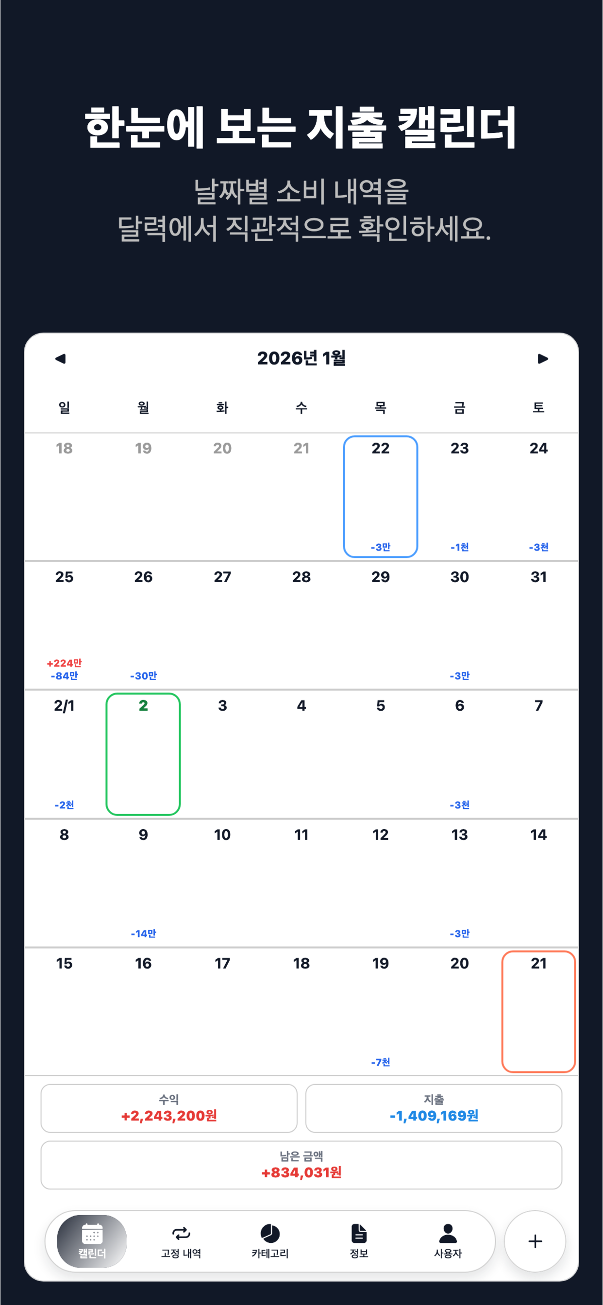 지출일기-가계부 screenshot 3