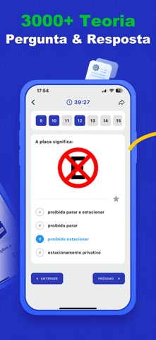 Simulado Detran 2026:Prova CNH iPhone screenshot 3