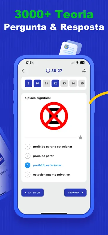 Simulado Detran 2026:Prova CNH screenshot 3 of 9