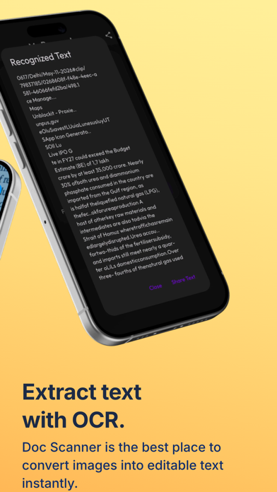 Screenshot #2 pour PDF Scanner: OCR Scan App
