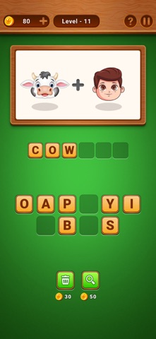 2 Pics 1 Word : Guess The Word iPhone screenshot