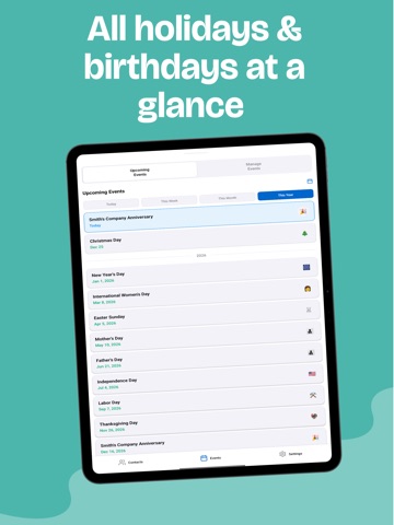 HeyClient: Follow-Up Assistant iPad screenshot