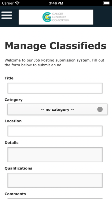 App screenshot