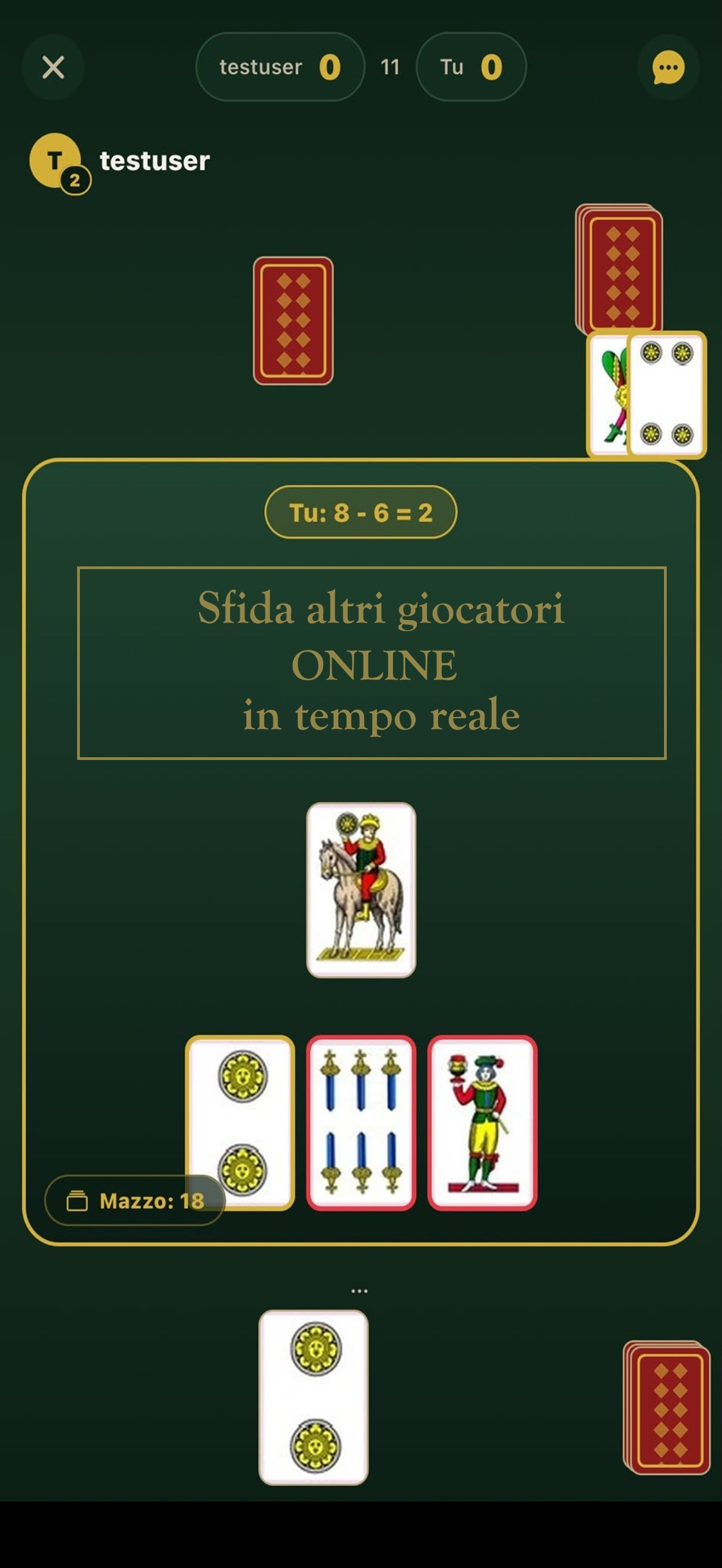 SottraScopa screenshot 3