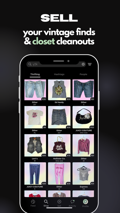 Screenshot #2 pour Teleport—Fashion Thrifting App