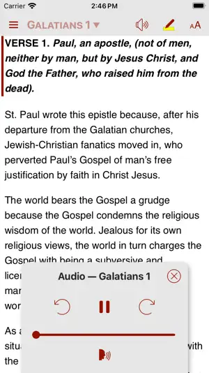Luther’s Commentary: Galatians screenshot 3