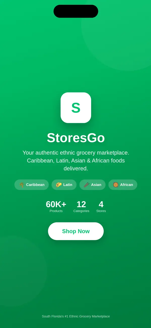 Screenshot #1 pour StoresGo: Ethnic Groceries