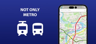 Public transport map Valencia iPhone screenshot