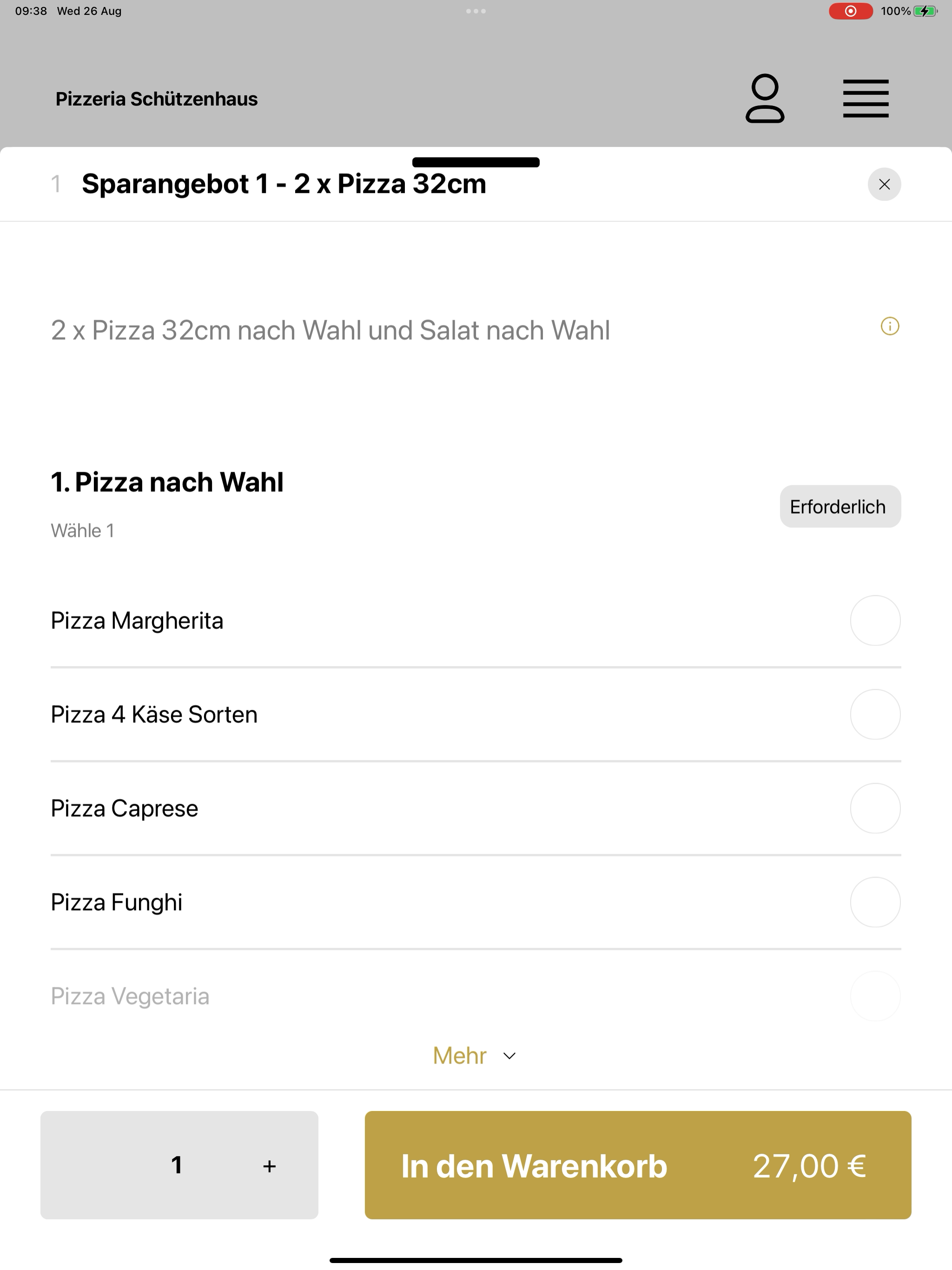 Pizzeria Schützenhaus screenshot 16