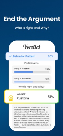 Argument AI iPhone screenshot
