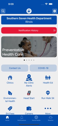 Southern Seven Health IL iPhone screenshot