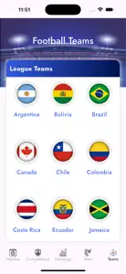 Copa America Football Scores screenshot #6 for iPhone