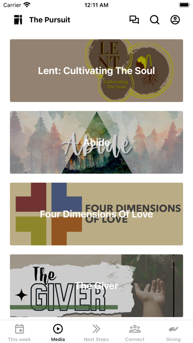 The Pursuit Church Idaho Screenshot