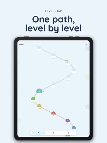 Shapio: Shape Search Puzzle iPad screenshot