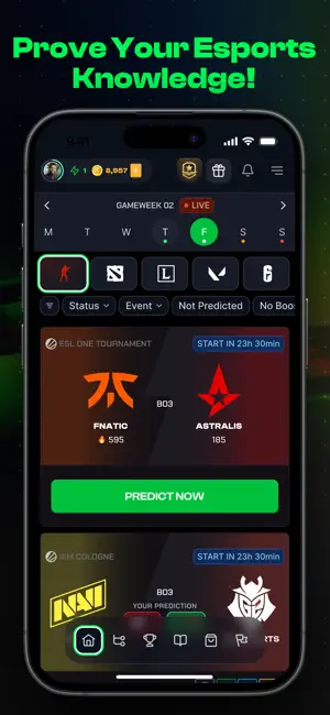 PickR: Esports Prediction screenshot 1