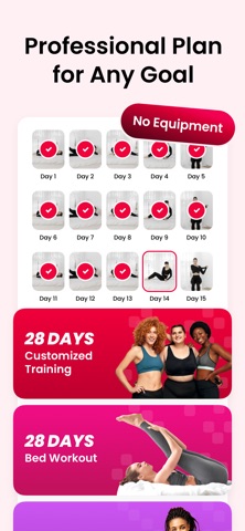 JustFit: Lazy Workout App Store preview screenshot 2
