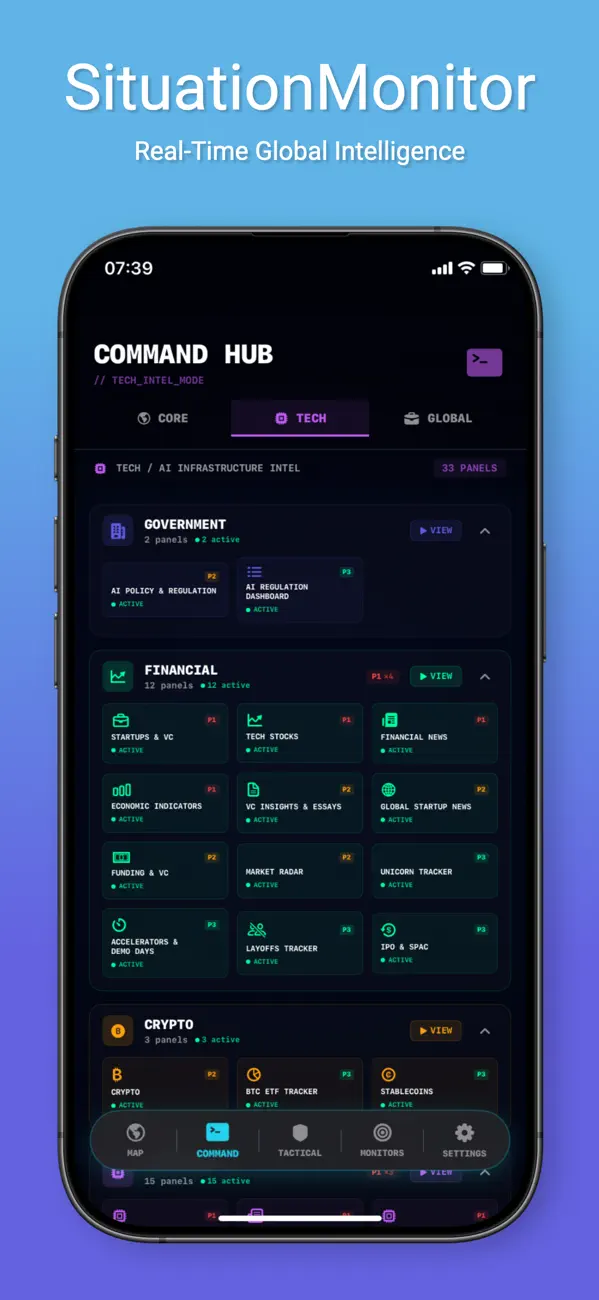 #5. SituationMonitor (iOS) بواسطة: Naihe Hu