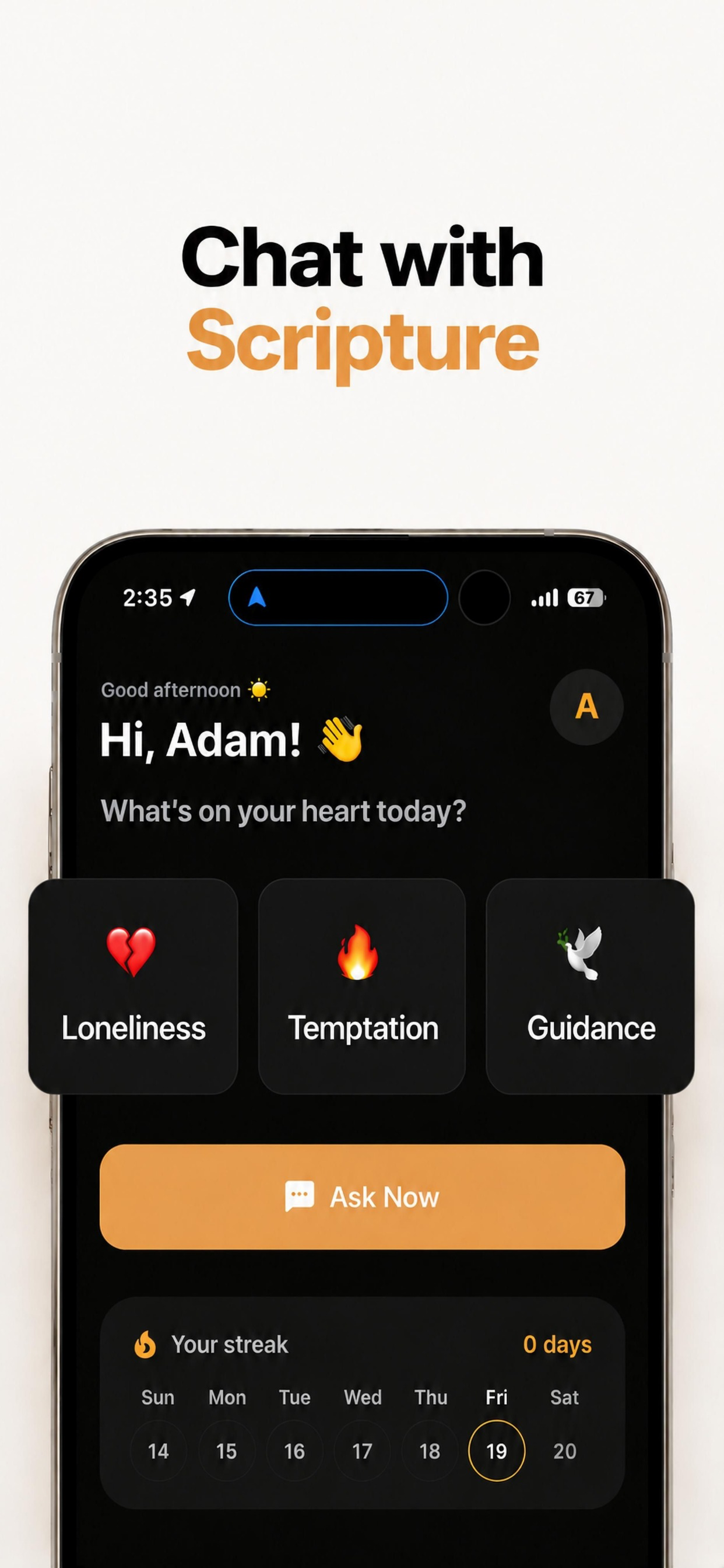 AskJesus - Bible Chat screenshot 2