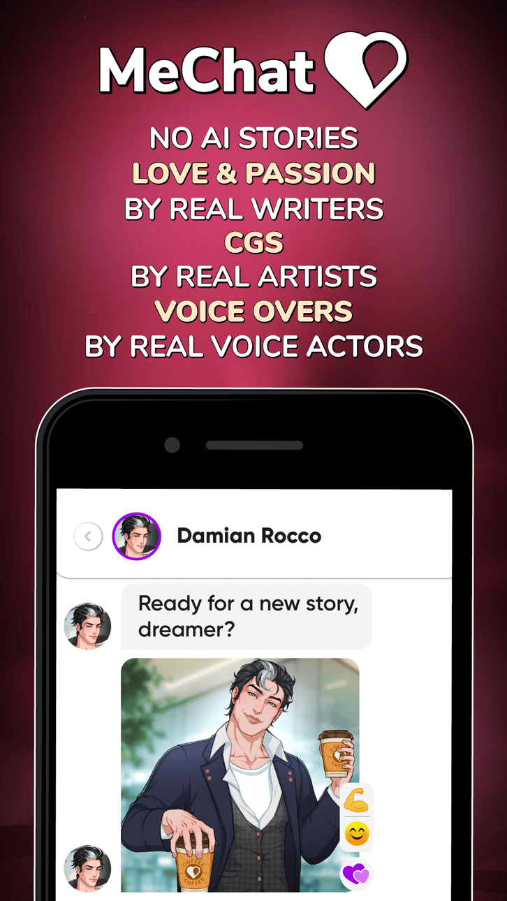 MeChat - Interactive Stories iOS Mod IPA screenshot 1 - iOS game interface