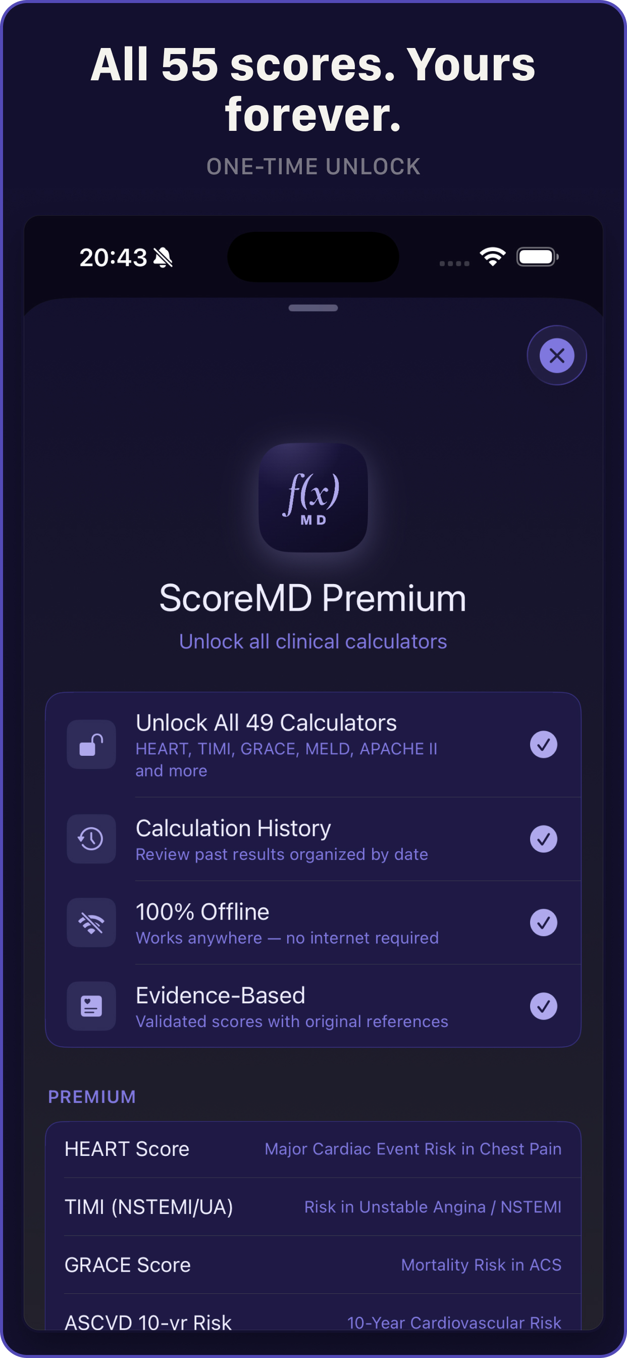 ScoreMD: Clinical Calculators screenshot 5