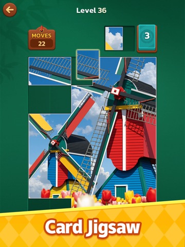 Jigmix -Solitaire puzzle games iPad screenshot