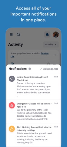 UCLA MyLaw iPhone screenshot