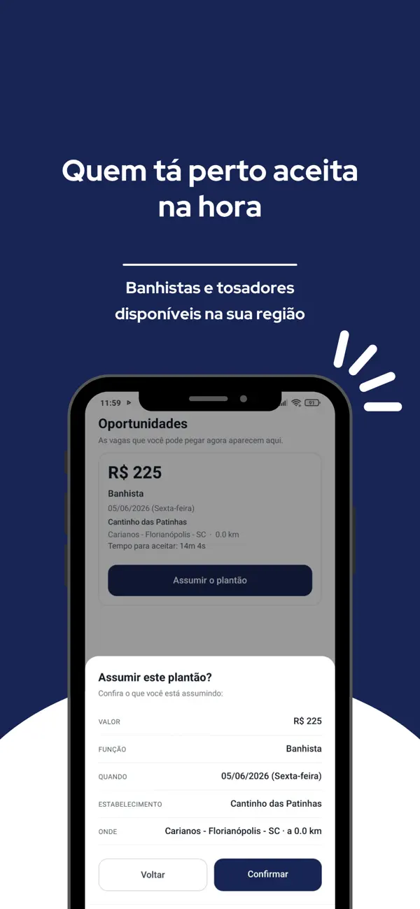 Screenshot #3 pour PetPROHire Banho e Tosa