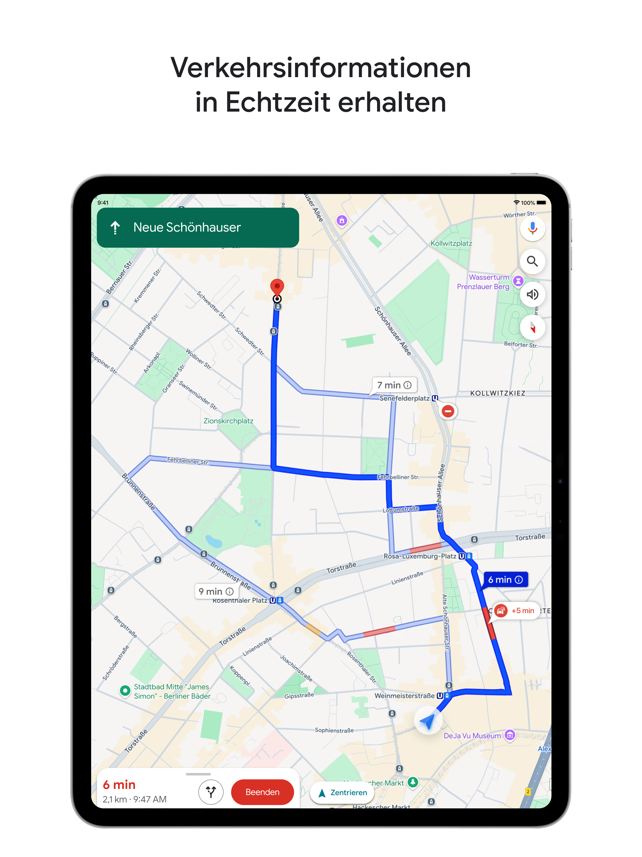 Google Maps Screenshot