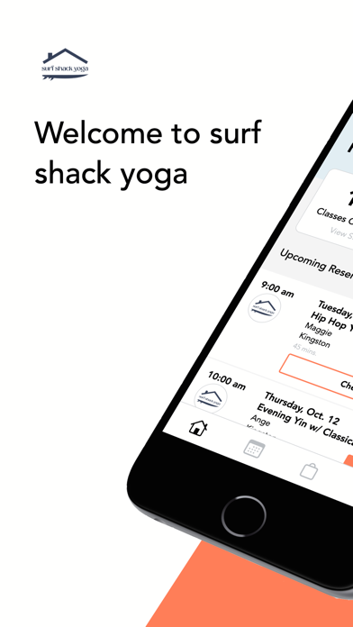 surf shack yoga iPhone screenshot 1 - Health & Fitness app