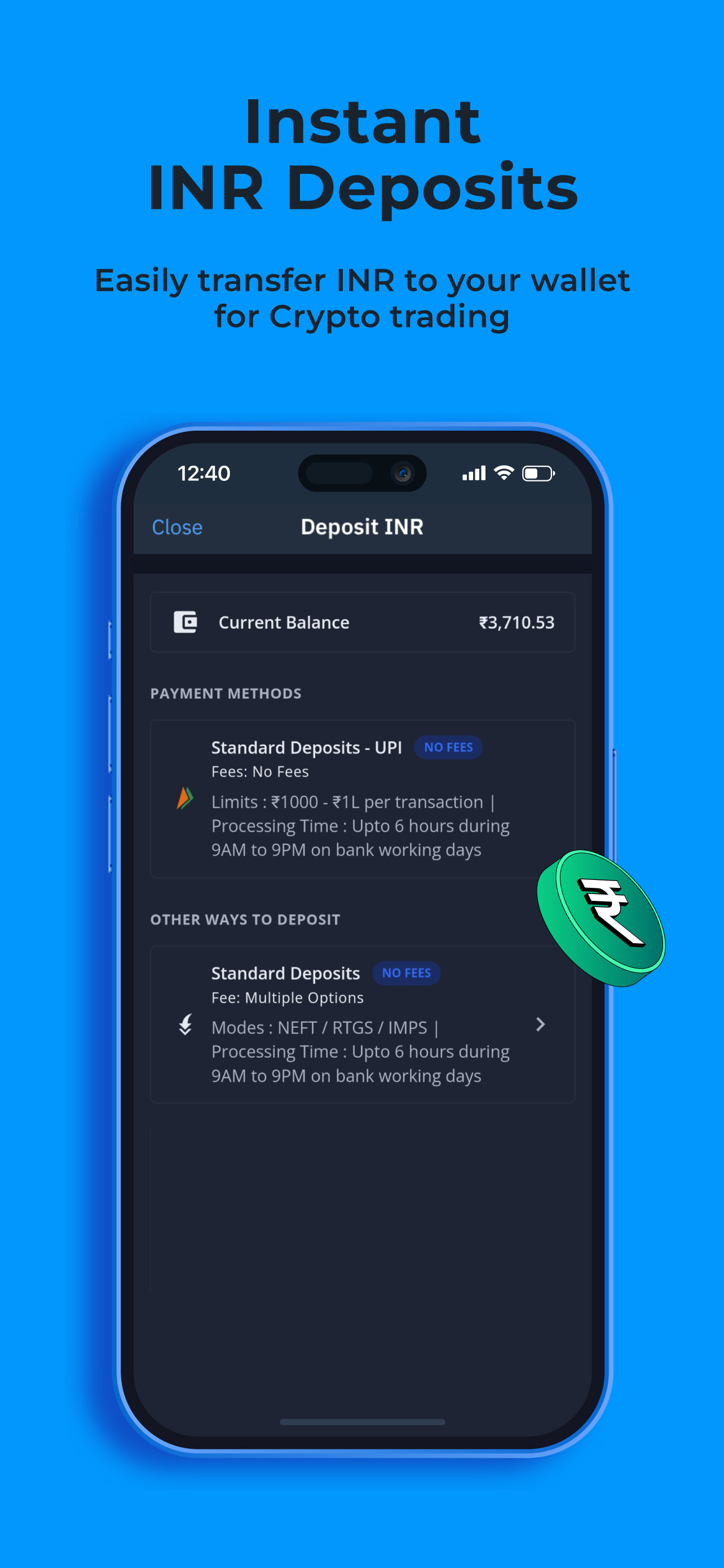 WazirX: Buy BTC & Trade Crypto screenshot 4