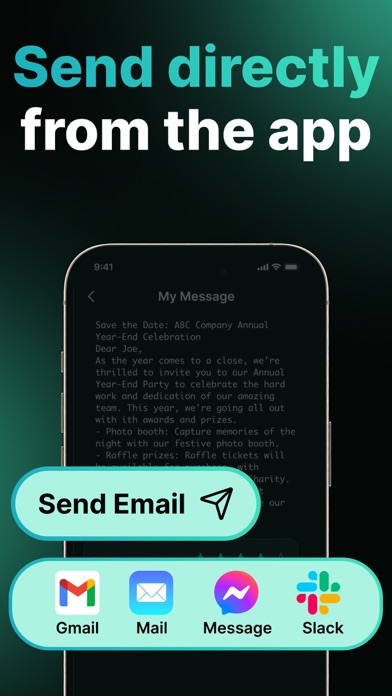 AI Email Writer - aiMail Screenshot