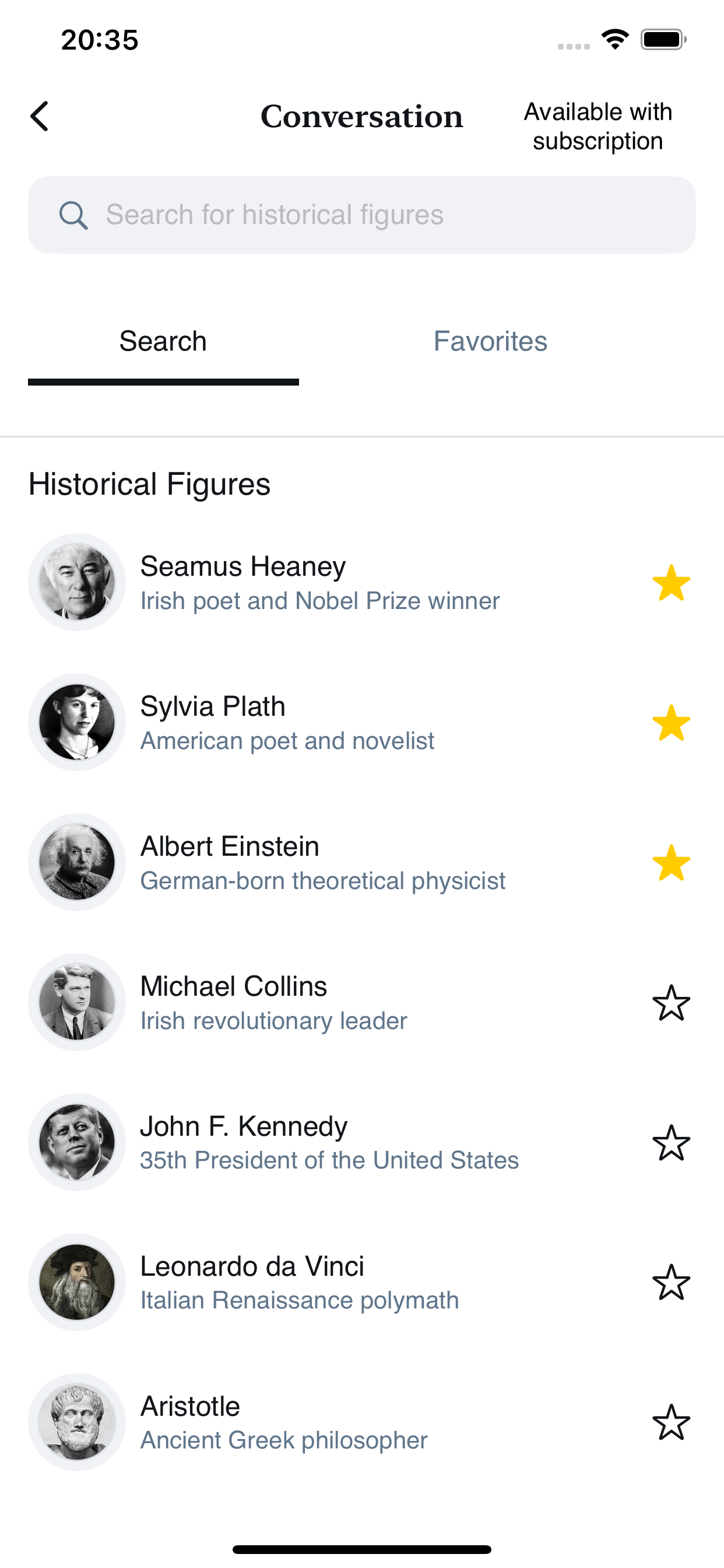 Historeal screenshot 3