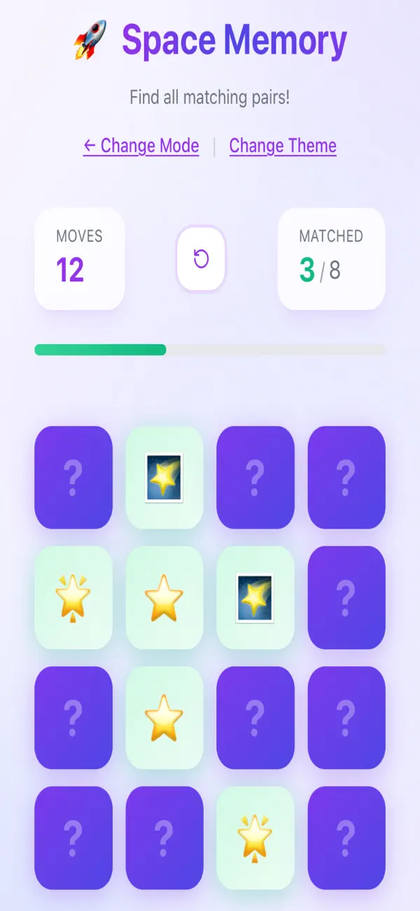 Screenshot #3 pour Emoji Match Cards