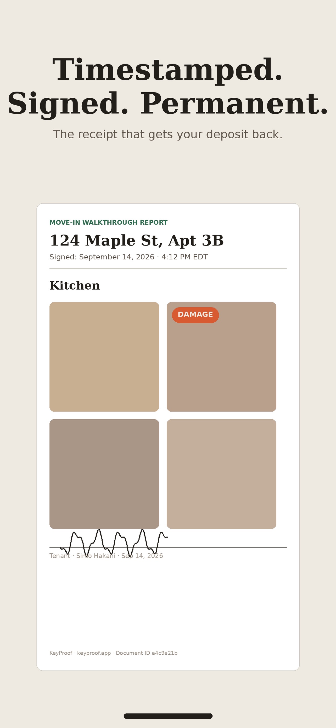 Screenshot 3 of KeyProof