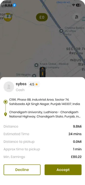Kunar Driver screenshot 2